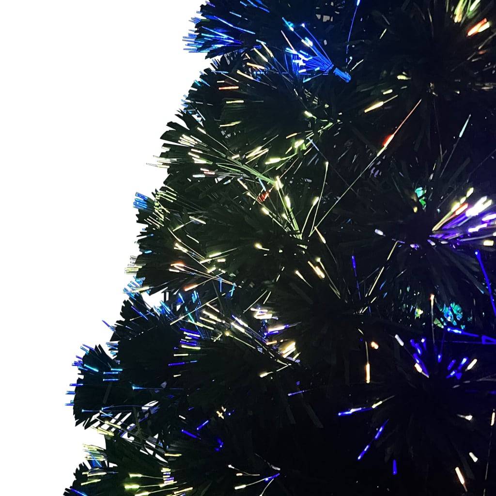 ComfortXL - Sapin de Noël lumineux fibre optique PVC décoration festive Vert 240 cm – ComfortXL Outdoor Living - Image 8