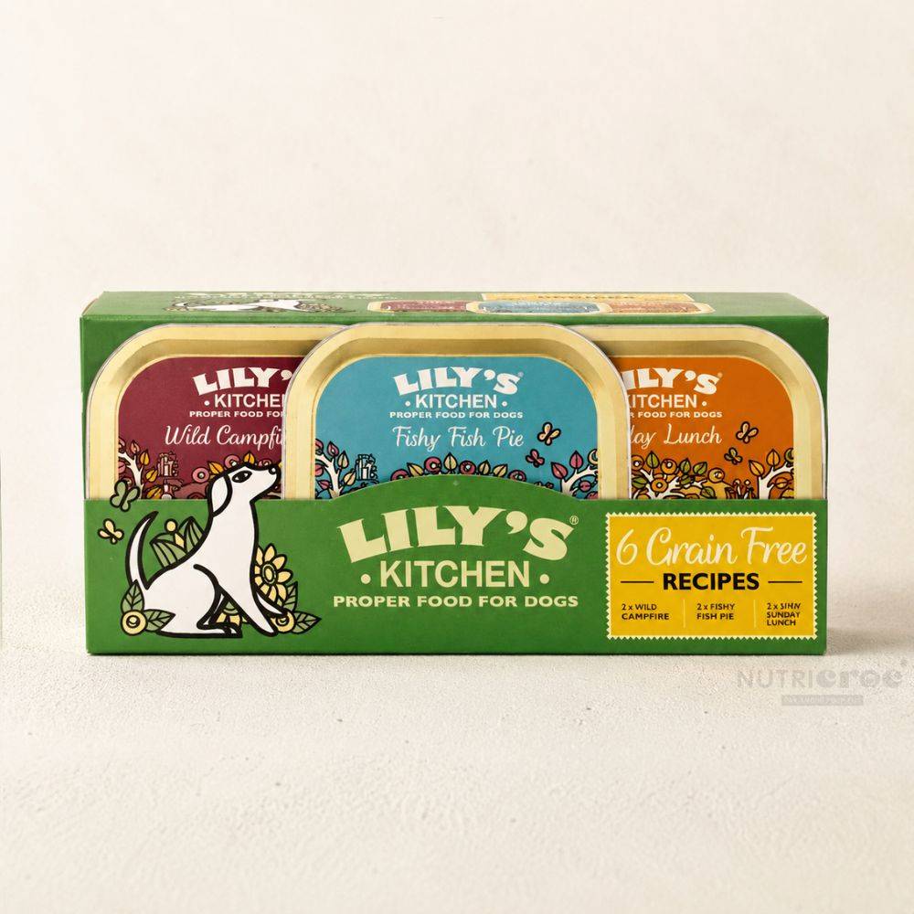 Pâtée chien Multipack Sans Céréales 6x150g – poulet, poisson & gibier 6*150 g - Image 1
