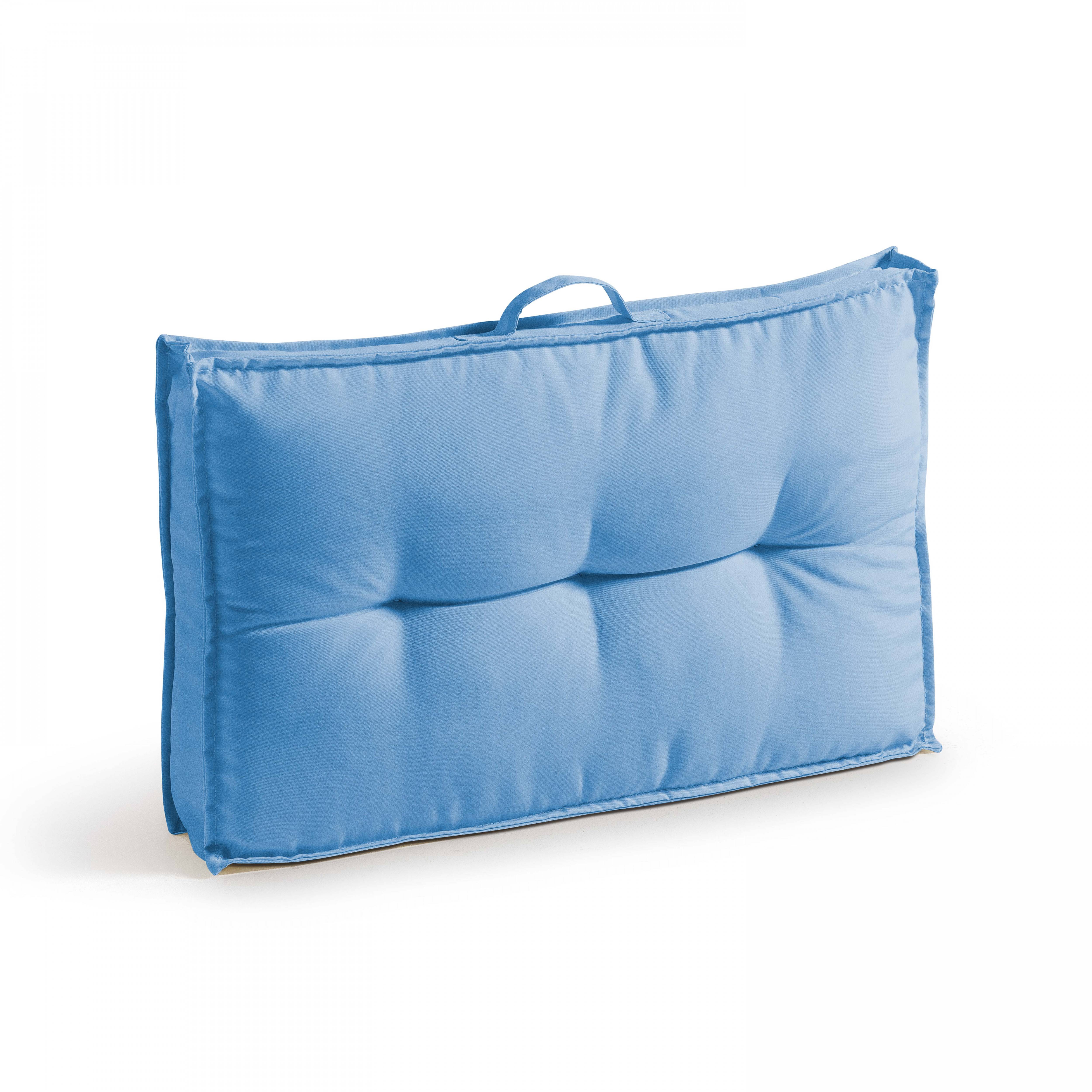 Oviala - Coussins pour palette matelassés bleu
 Cuzco - Oviala - Imagen 4