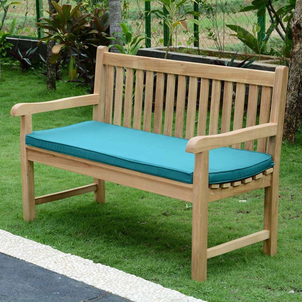 Teck'Attitude - Coussin Vert pour banc 130 cm - TECK'Attitude - Imagen 3