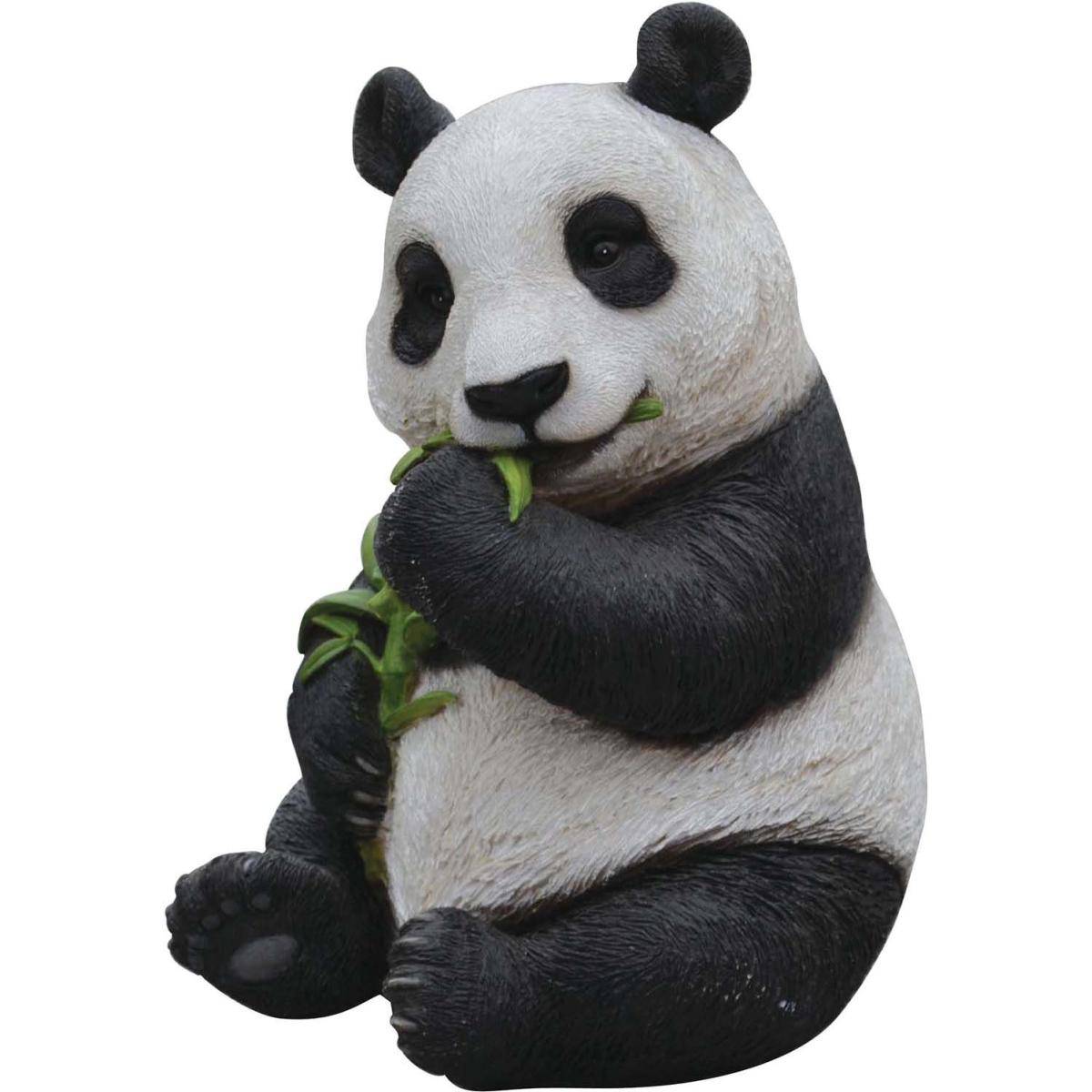 Vivid Arts - Panda mangeant de l'eucalyptus en résine - Imagen 1