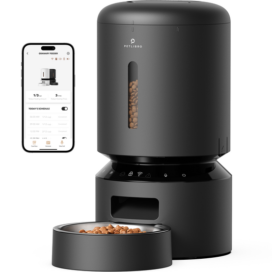 Petlibro Granary Distributeur de croquettes automatique WiFi Noir - Image 1