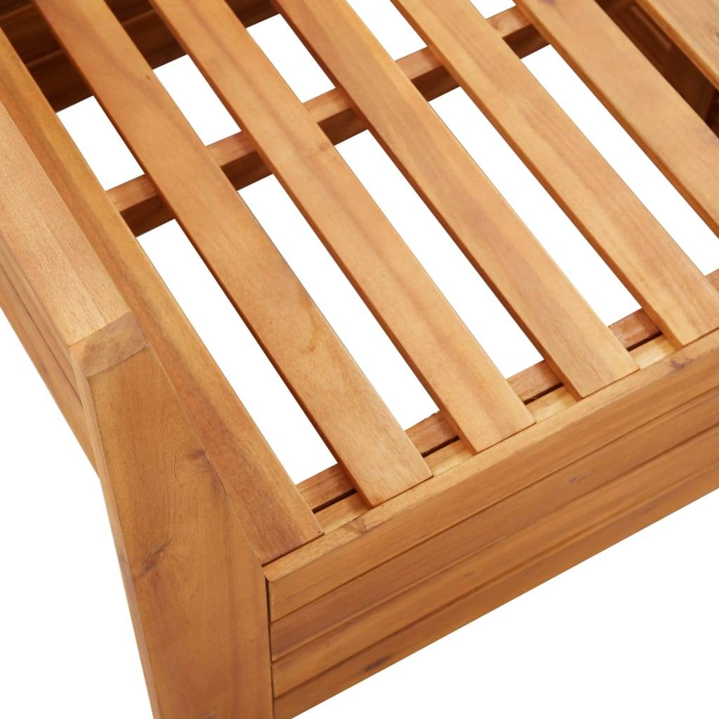 Vidaxl - Salon de jardin 8 pcs avec coussins Bois d'acacia Gris foncé vidaXL 46683 - Imagen 7