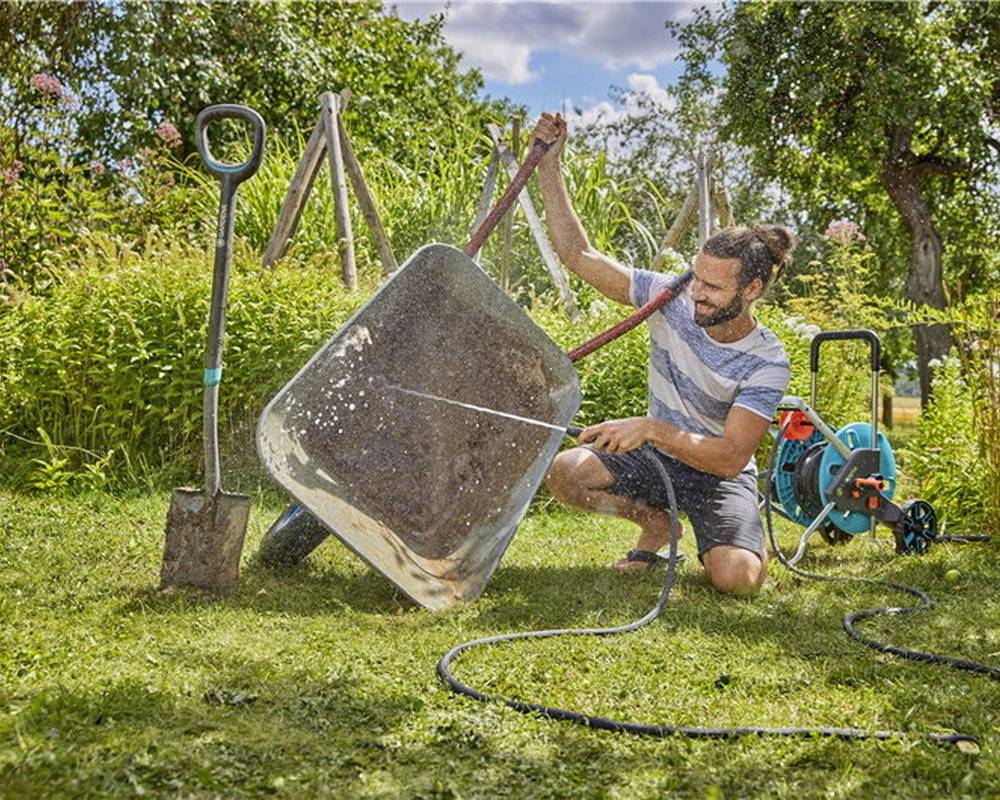 Gardena - Kit tuyau Liano™Life 25m, Ø 13mm + pièces GARDENA System - léger et résistant Gardena - Imagen 4