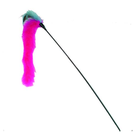 Fouet à plumes Idealdog pour chat IDEALDOG