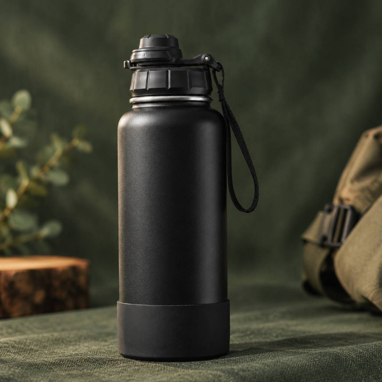 Bouteille Isotherme Acier Inoxydable 950 Ml Étanche Une Main Garder Froid 24h Chaud 12h Sport - Image 7