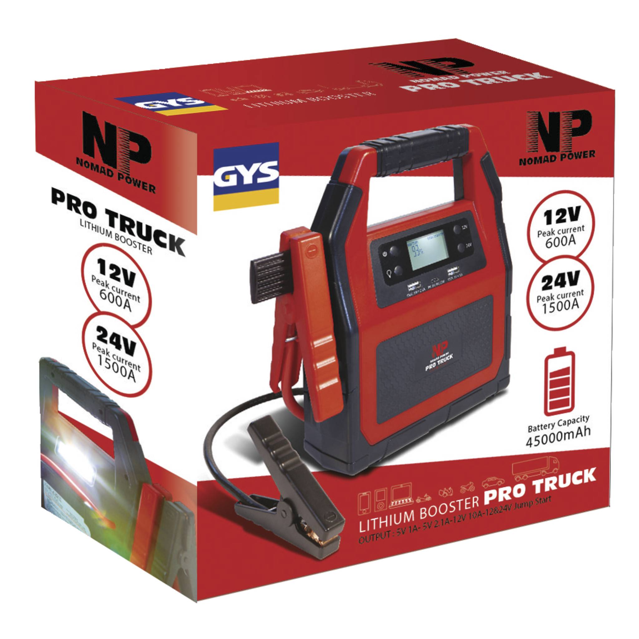 Booster lithium Nomad Power Pro Truck | 027527 - GYS - Image 2