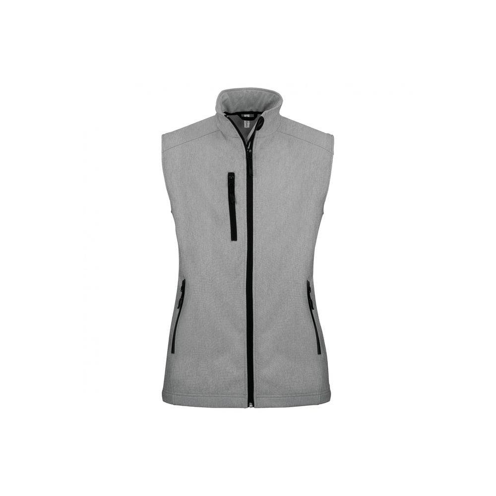 Bodywarmer Softshell femme Kariban imperméable Gris XL - Image 1