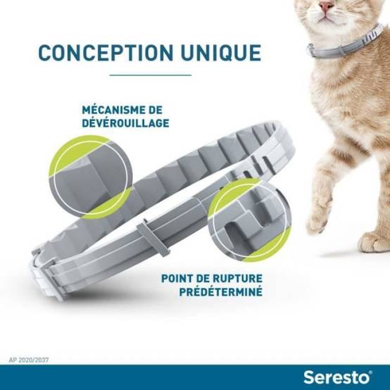 Seresto - SERESTO Chien Collier Anti-Puces et Anti-Tiques +8kg 1 unité - Image 4