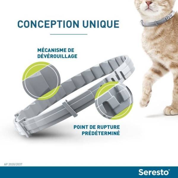 Seresto - SERESTO Chien Collier Anti-Puces et Anti-Tiques +8kg 1 unité - Image 4