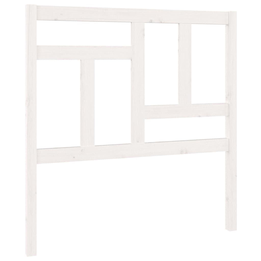 Vidaxl - Tête de lit Blanc 95,5x4x100 cm Bois massif de pin - vidaXL - Imagen 1