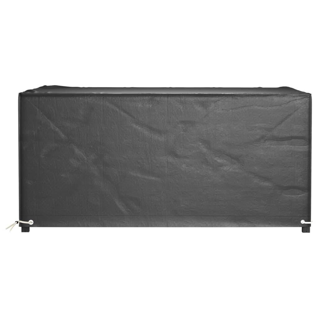 Vidaxl - Housses salon de jardin2pcs 8œillets 180x135x80cm rectangulaire vidaXL 3155348 - Image 10