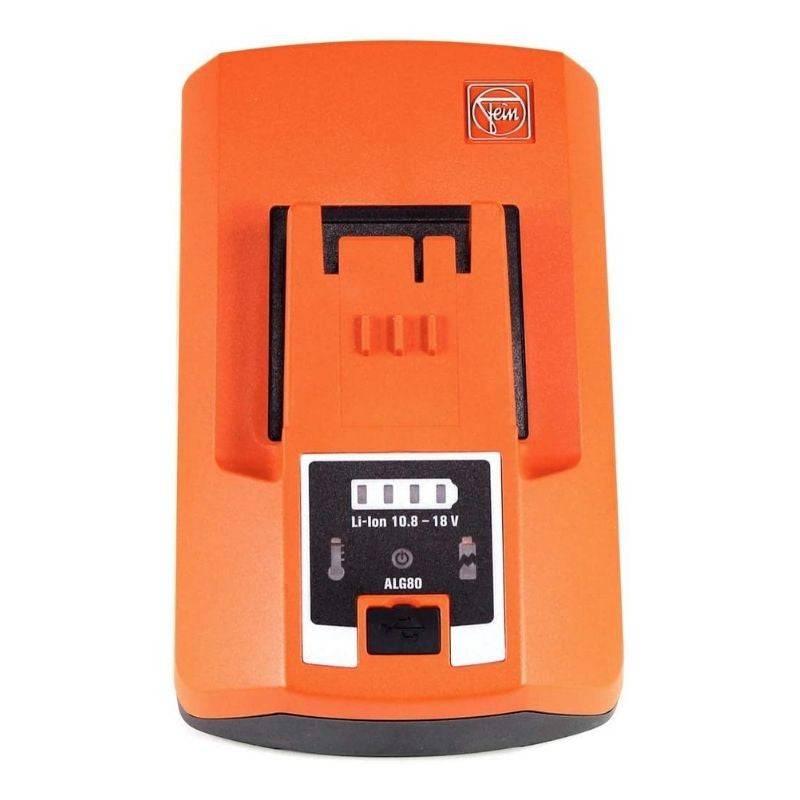 Chargeur Rapide ALG 80 FEIN 92604180010 pour Batteries 12/14/18V-Port USB intégré Fein - Imagen 2