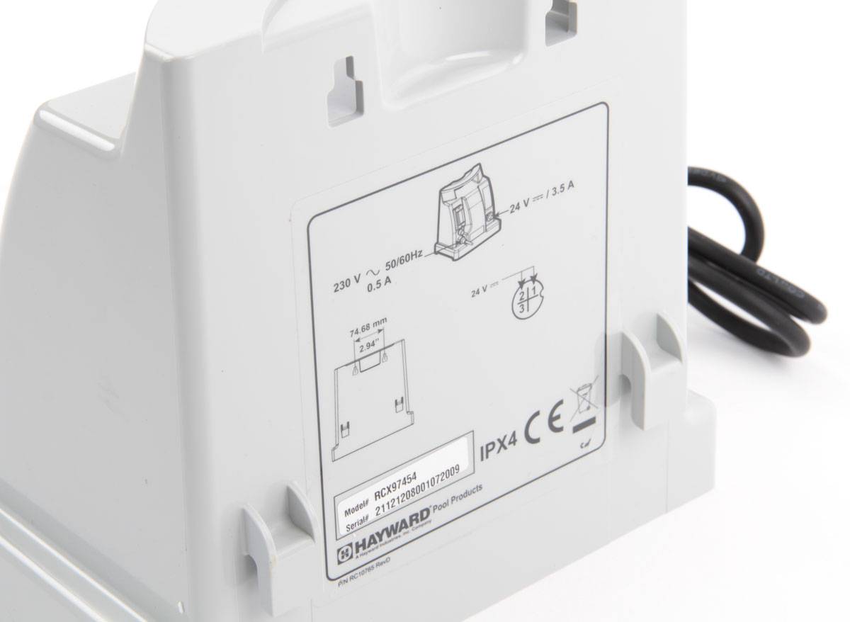 Hayward - Boitier d'alimentation 240 V pour robot de piscine TigerShark, Aquavac, Sharkvac et Evac - RCX97454 - Hayward - Imagen 3