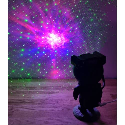 Projecteur d'étoiles Astronaute noir-or MAGNETICLAND - Imagen 3