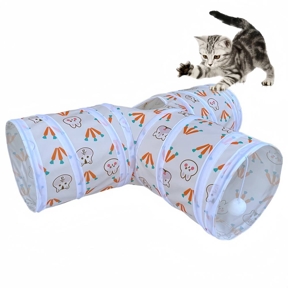 IntiMeg - Tunnel pour chat à trois canaux IntiMeg - Image 1