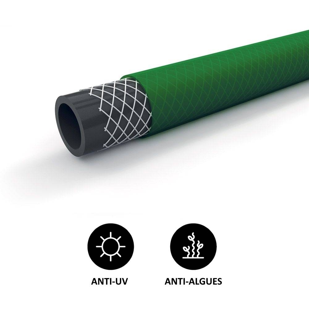 Huggy Tuyaux - Tuyau d'arrosage 3 couches Ø 15 mm (5/8 pouce) - Longueur 50 mètres - HUGGY TUYAUX - Imagen 2