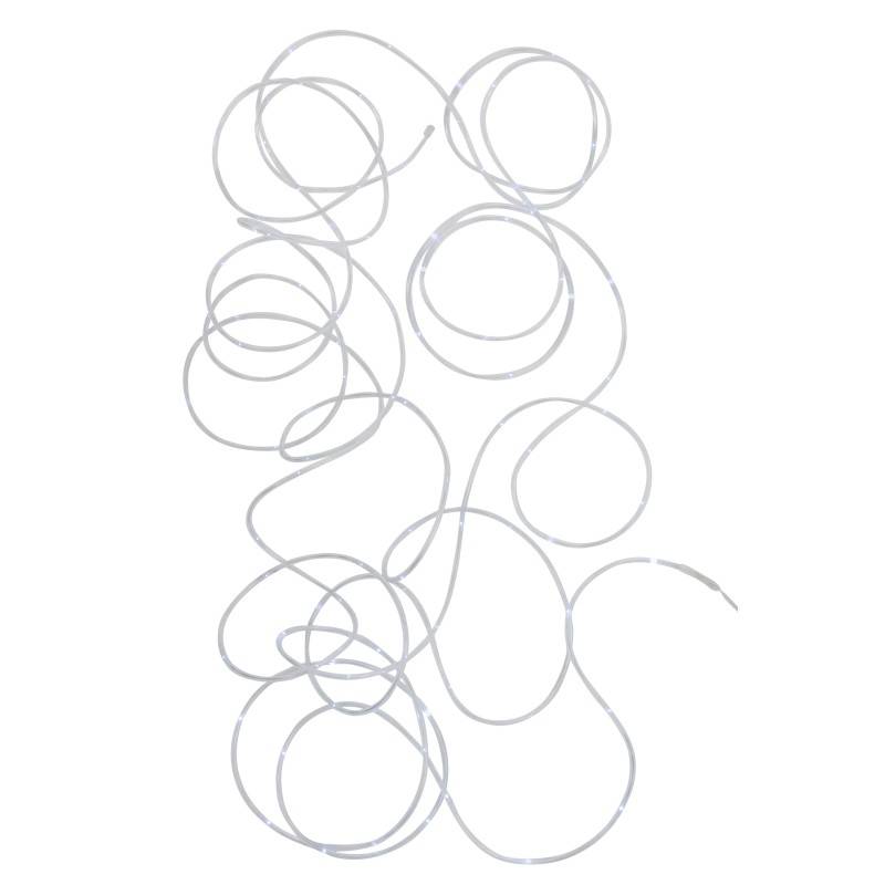 Guirlande lumineuse en plastique blanc 10m - J-Line - Image 1