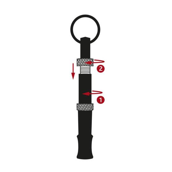 Sifflet haute fréquence 5 cm pour entrainement canin - Imagen 2