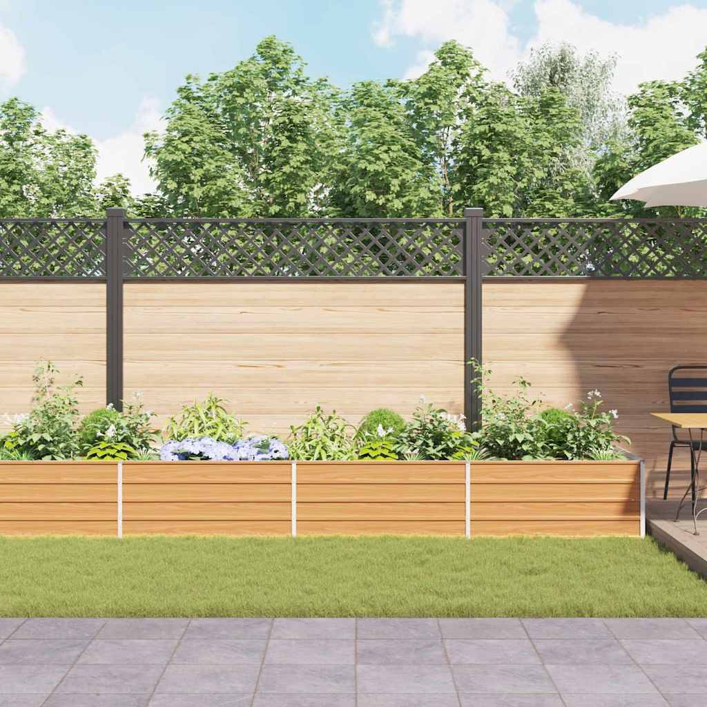 Prolenta Premium - Jardinière acier marron  600 x 80 x 45 cm  - Prolenta premium p374.5 - Image 4