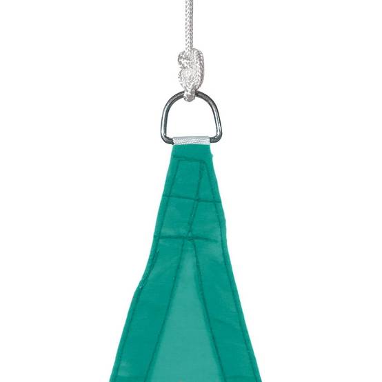 Hesperide - Voile d'ombrage triangulaire "Curacao" émeraude 3x3x3m en polyester Hespéride - Image 3
