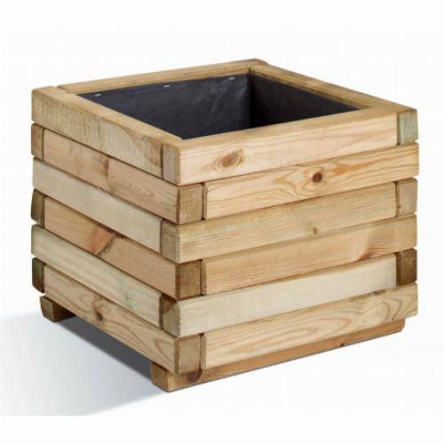 Jardipolys - Bac rectangulaire STOCKHOLM 80 - 62L - 80 x 40 x 33 Jardipolys - Imagen 4