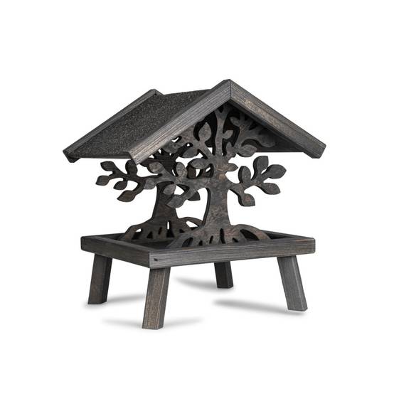 Vadigran - Mangeoire en bois pour oiseaux, MAGIC, Taille: 30 X 30 X 28 cm. - Image 3