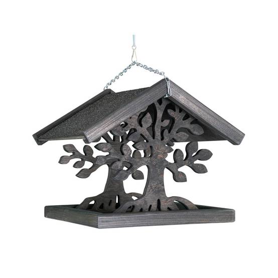 Vadigran - Mangeoire en bois pour oiseaux, MAGIC, Taille: 30 X 30 X 28 cm. - Image 1