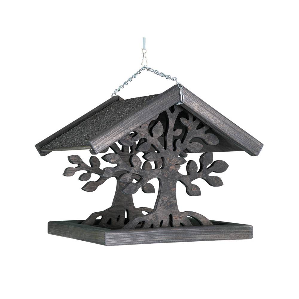Vadigran - Mangeoire en bois pour oiseaux, MAGIC, Taille: 30 X 30 X 28 cm. - Imagen 1