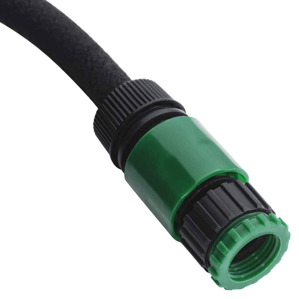 Vidaxl - Tuyau d'arrosage de jardin noir 0,6" 25 m caoutchouc vidaXL 155870 - Image 4