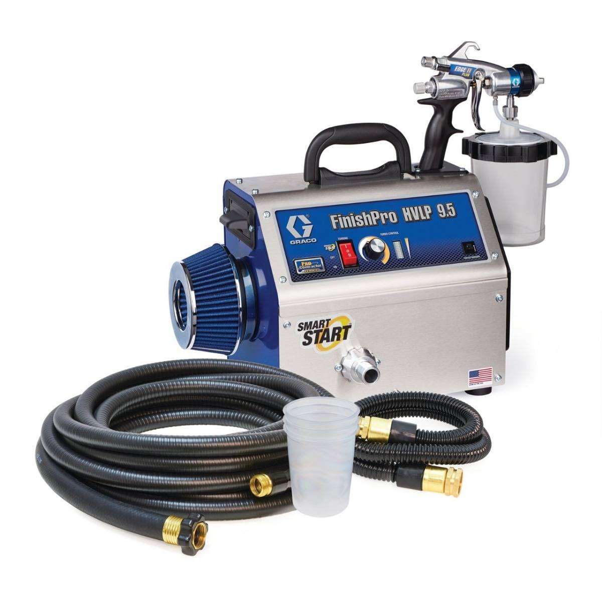 Pulvérisateur FinishPro HVLP 9.5 ProContractor - GRACO - 230V - 17P532 - Imagen 1