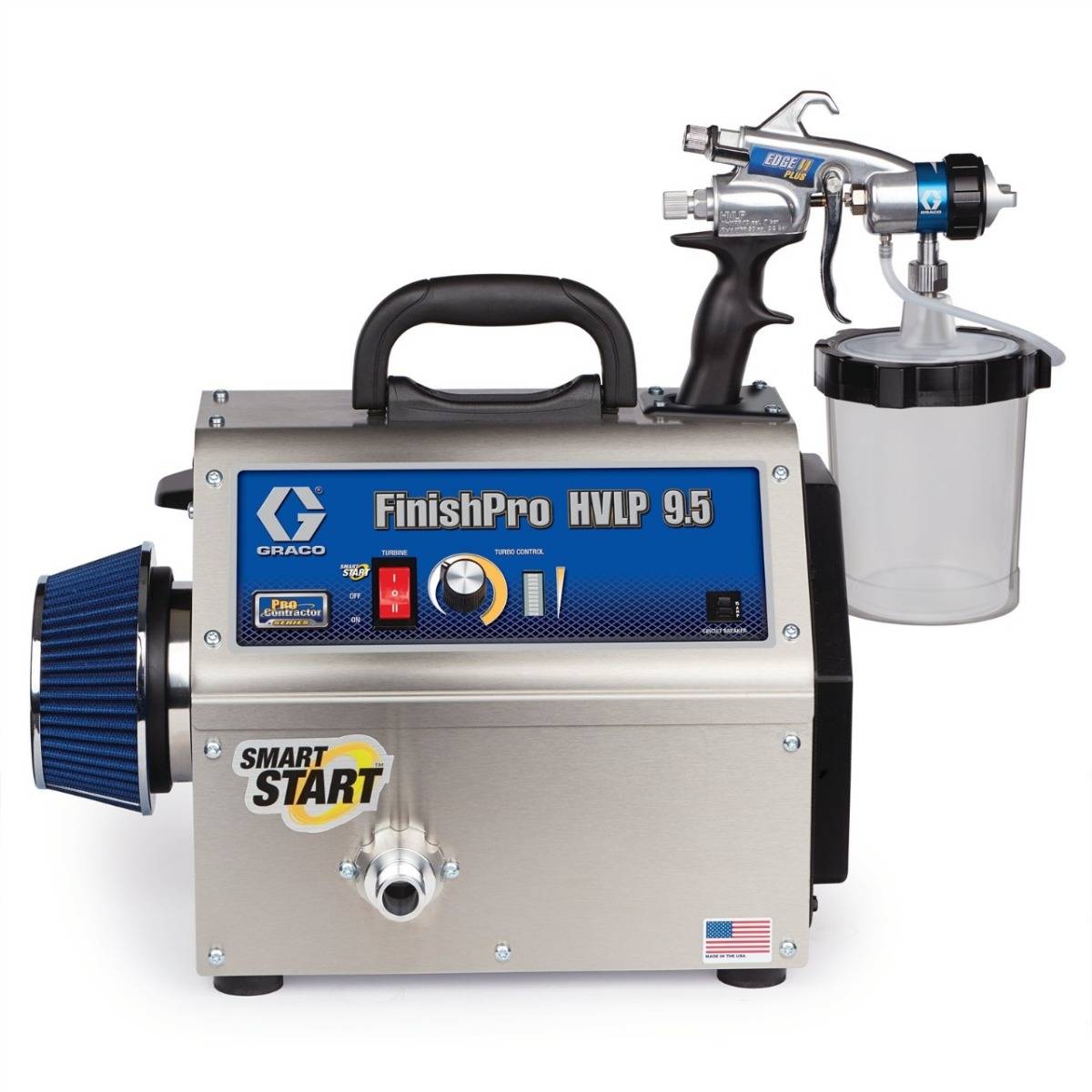 Pulvérisateur FinishPro HVLP 9.5 ProContractor - GRACO - 230V - 17P532 - Imagen 2