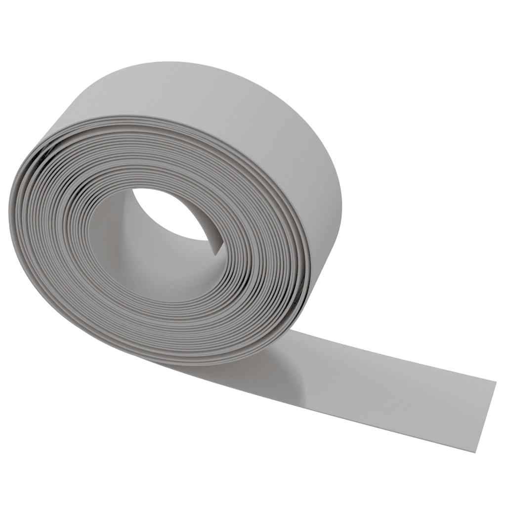 Bordure pelouse polyéthylène aménagement extérieur délimitation 10mx20cm gris - ComfortXL Outdoor Living - Image 4