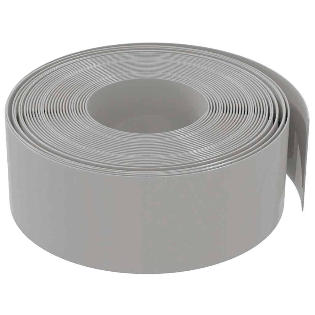Bordure pelouse polyéthylène aménagement extérieur délimitation 10mx20cm gris - ComfortXL Outdoor Living - Image 5