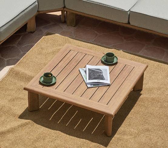 Salon de jardin en angle en aluminium 6 places AVIGNON - Image 2