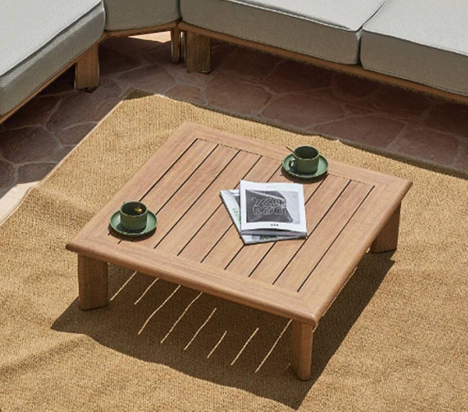 Salon de jardin en angle en aluminium  6 places  AVIGNON - Image 2