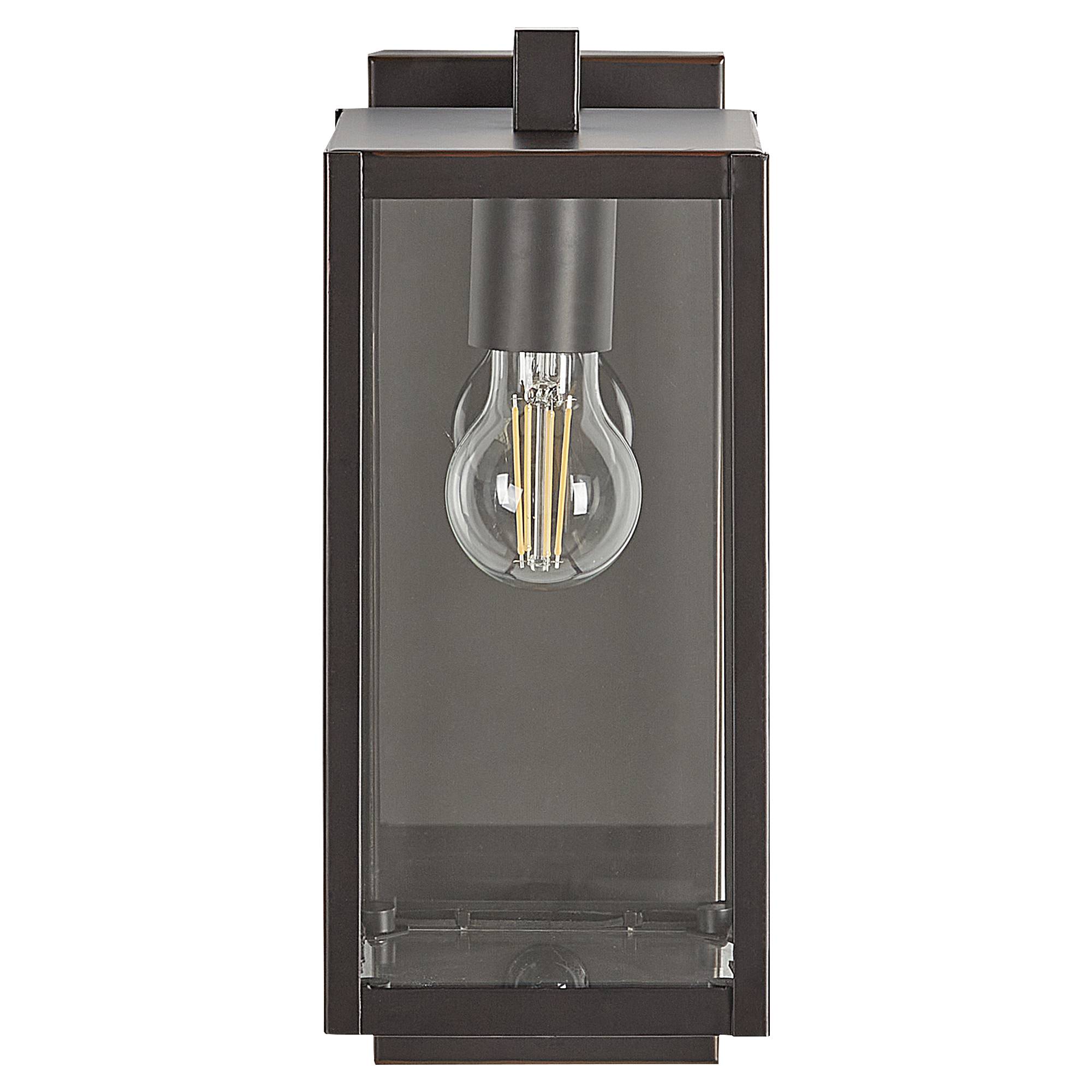 Beliani - Lampe murale pour l'extérieur Métal Noir MEGGET - 20x20x33- Beliani - Imagen 4