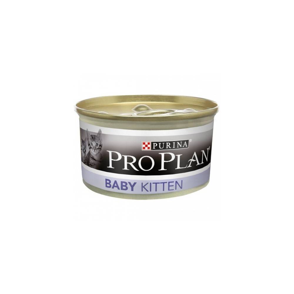 Pâtée Chaton Mousse Poulet - Baby Kitten - Pro Plan 24*85 g