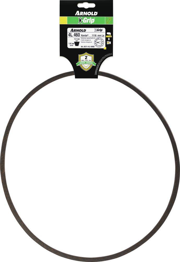 Arnold - Courroie trapézoïdale X-Grip V de type 4L460 Arnold - Imagen 1