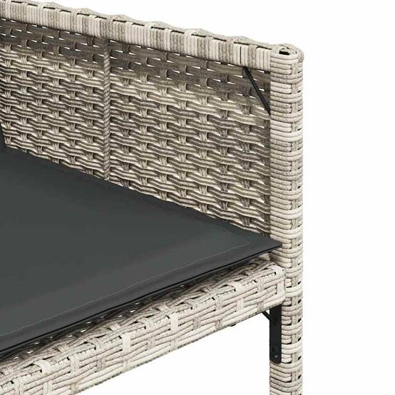 ComfortXL - Table et 16 Chaises de Jardin Encastrables Grises, Salon de Repas Grande Capacité – ComfortXL Outdoor Living - Image 6