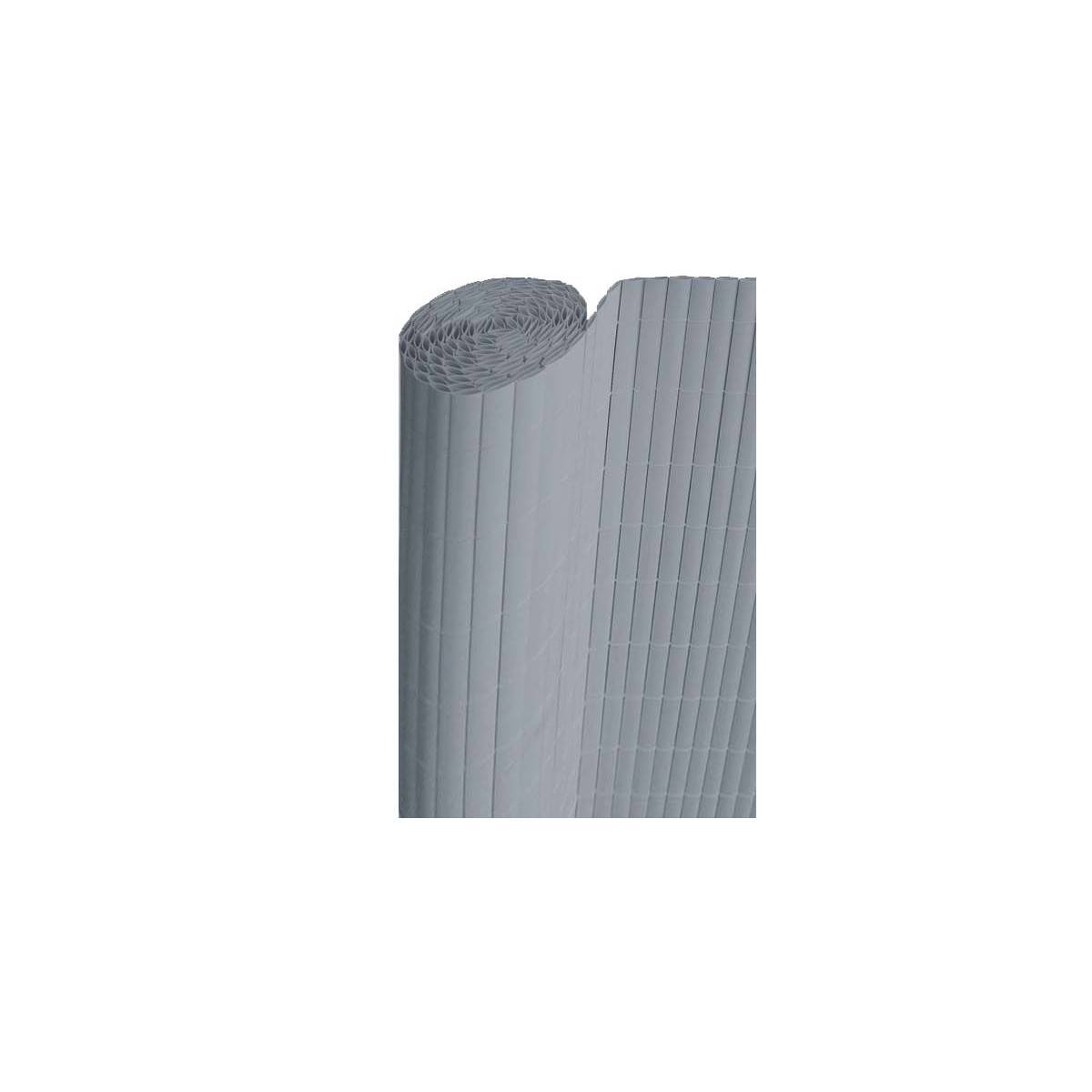 Canisse en PVC gris perle double face qualité + (Lot de 6) - Imagen 1