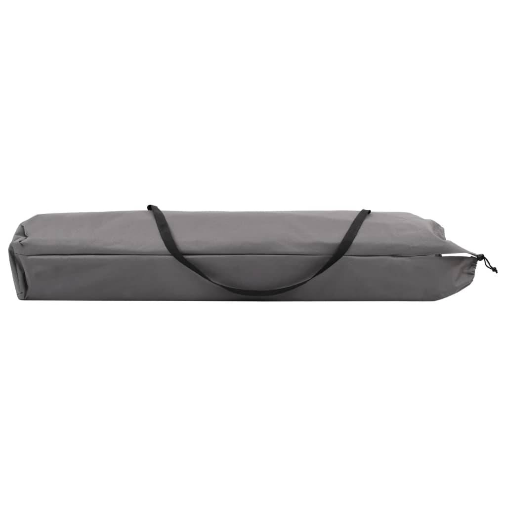 Vidaxl - Chaise longue pliable 2 places Gris Acier vidaXL 47762 - Image 6