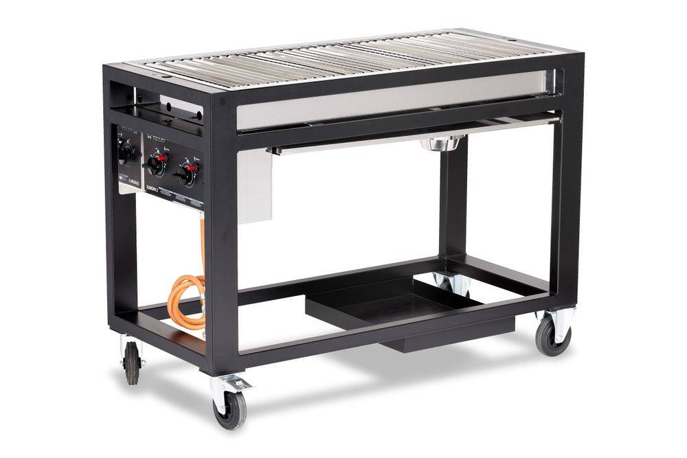 HENDI - Barbecue à gaz Europa 21,6kW 1260x580x(H)900 mm - Hendi - Image 1