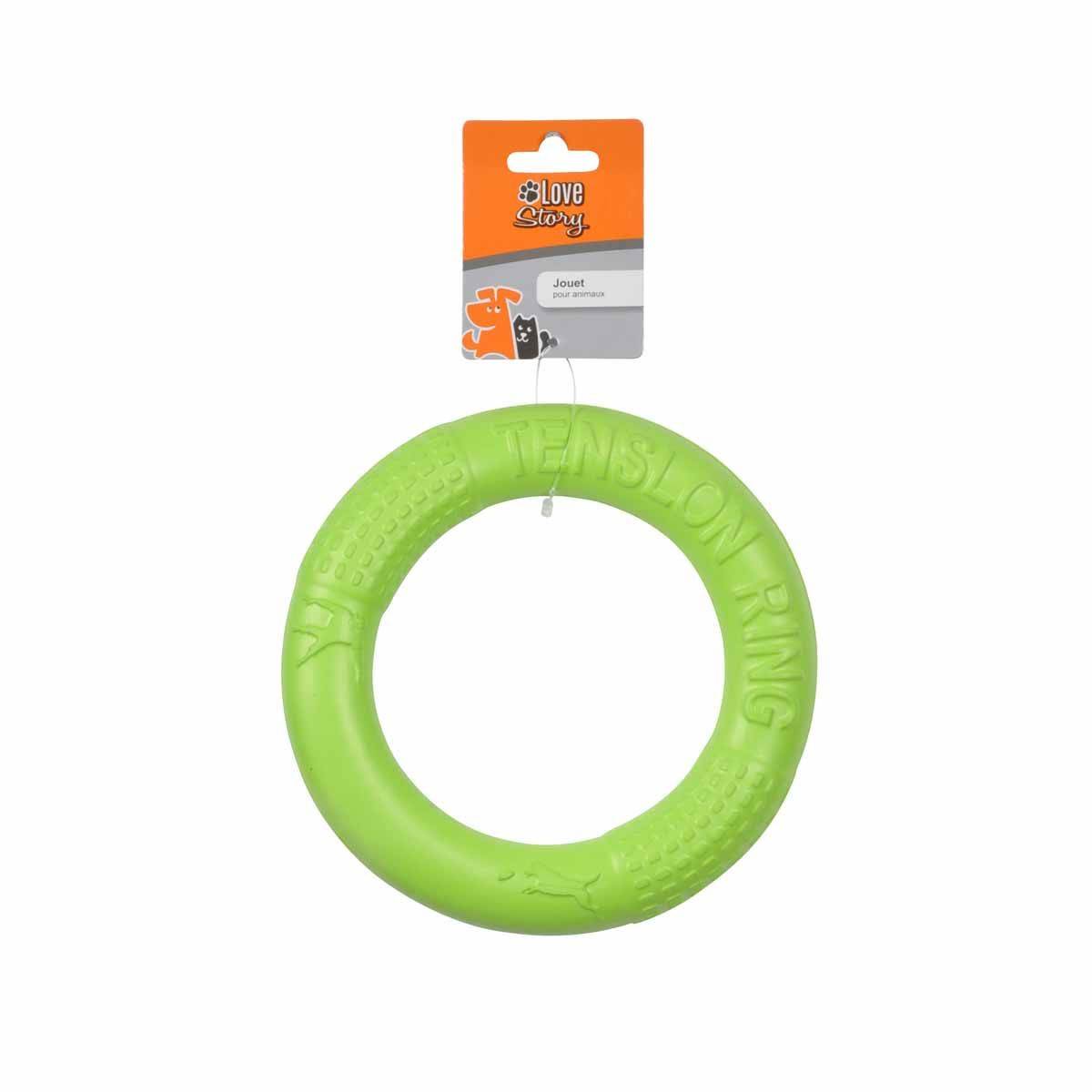 Jouet pour Chien "Anneau Eva Fitness" 17cm Vert - Image 2