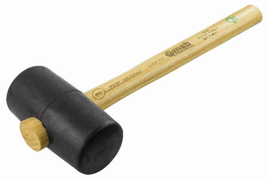 Maillet caoutchouc dur série 0367 MOB MONDELIN Ø60 mm - 0367600201 - Imagen 1