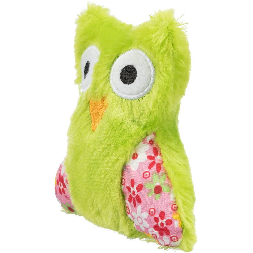 animallparadise - Hibou en polyester à la catnip, peluche pour chat . - Imagen 2