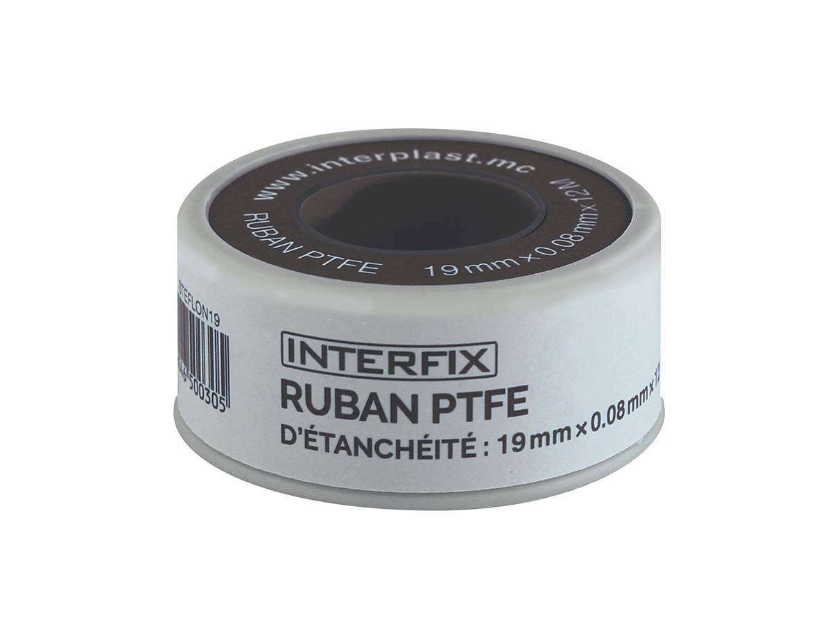 Fitt - Rouleau de téflon 19 mm x 12 m - Fitt