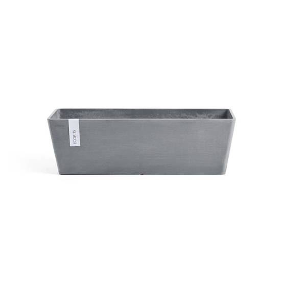 Ecopots - Pot Rectangulaire Bruges 65 New Bleu Gris - 65 x 17 x H. 17 cm - 13,5 L ECOPOTS - Imagen 3