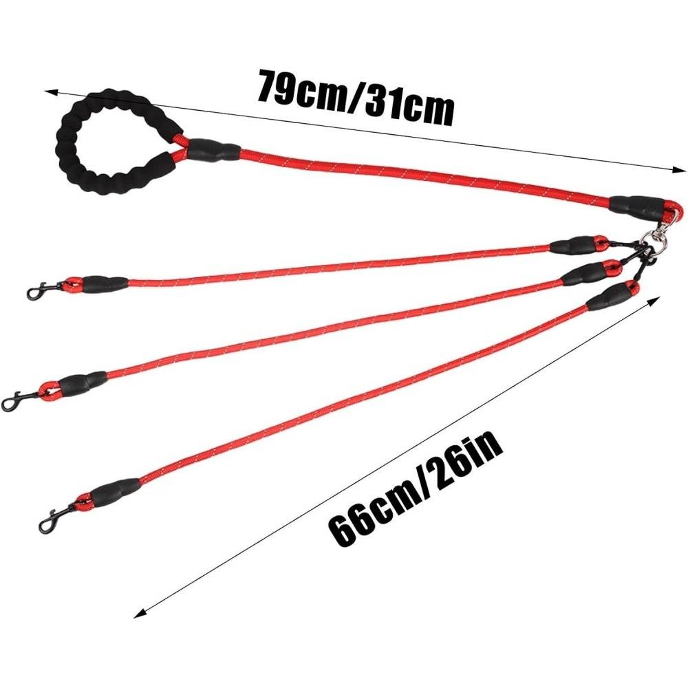 DtopbuyAge - Corde de traction pour chien avec boucle rotative 360° DtopbuyAge - Image 5