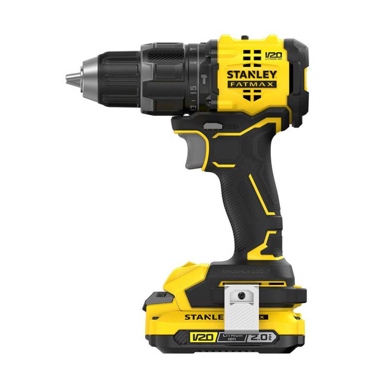 stanley - Perceuse Visseuse À Percussion 60 Nm Brushless - Lithium 18V - 2 Batteries 2 Ah En Kit - SFMCD716D2T-QW STANLEY FATMAX V20 Stanley - Image 3